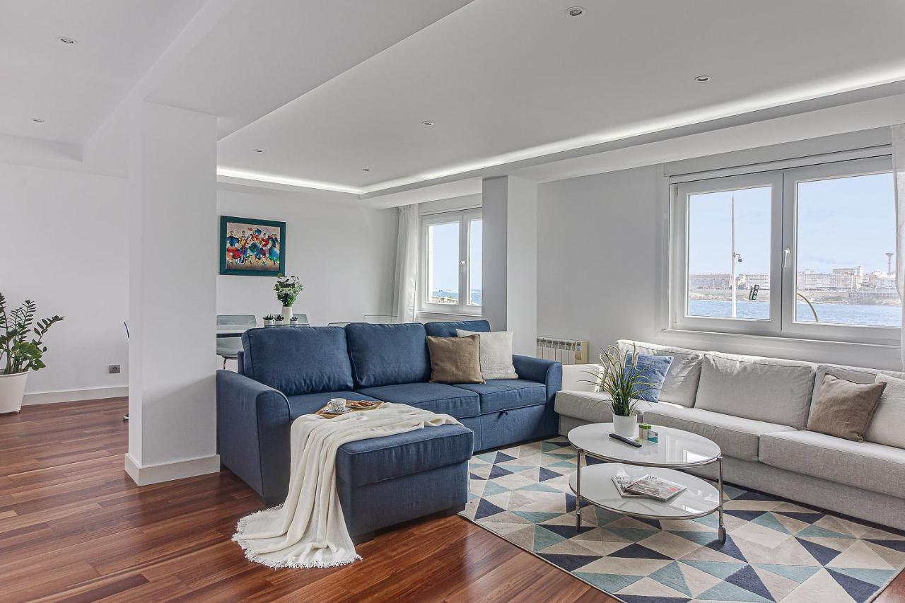 Riazor Ocean View Apartment A Coruña Eksteriør billede