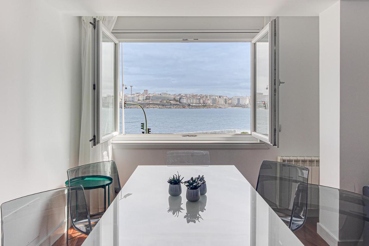 Riazor Ocean View Apartment A Coruña Eksteriør billede