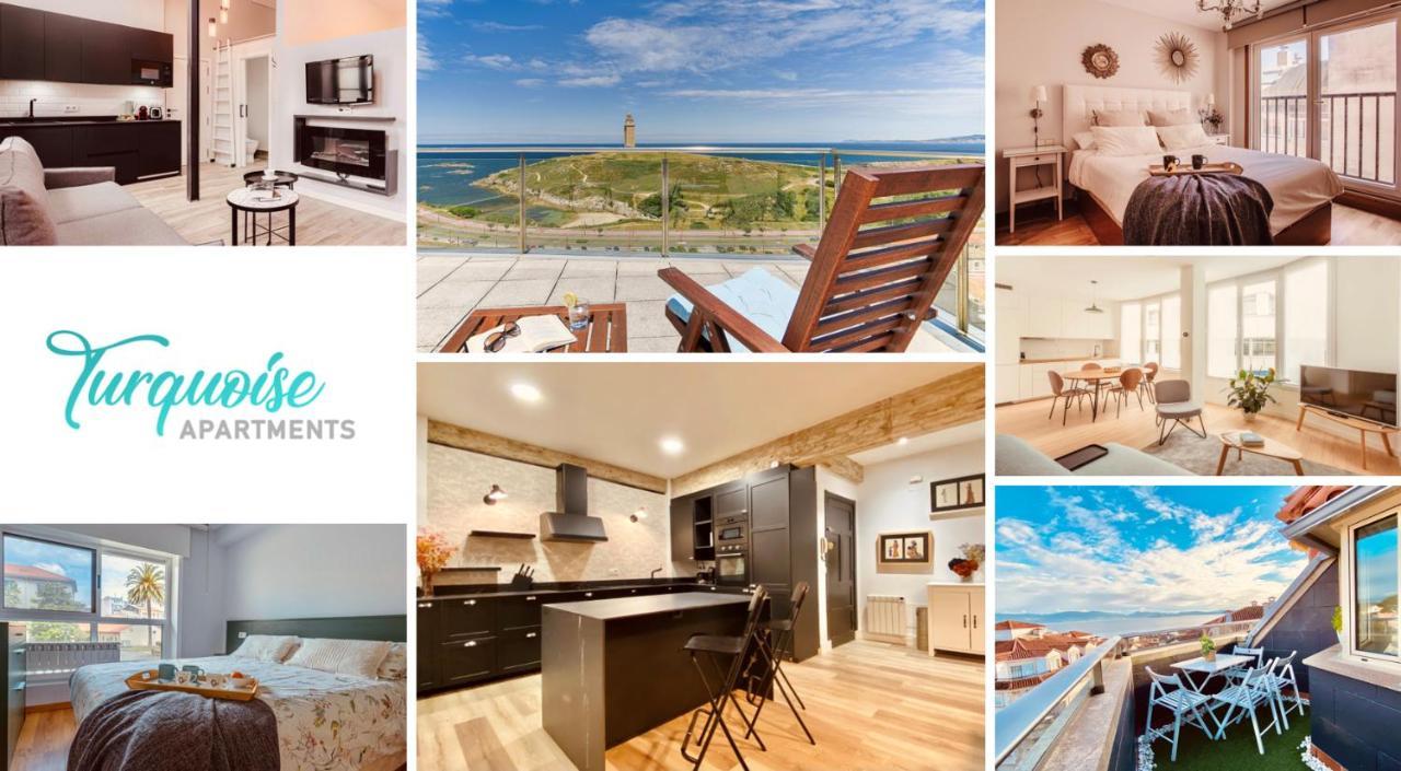 Riazor Ocean View Apartment A Coruña Eksteriør billede